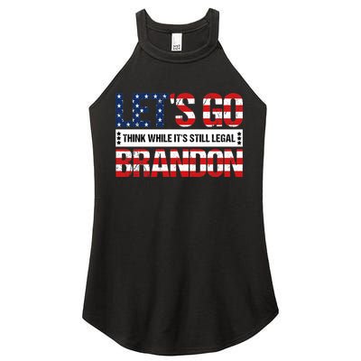 Let's Go Brandon Lets Go Brandon Lets Go Brandon Let's Go Brandon Women's Perfect Tri Rocker Tank