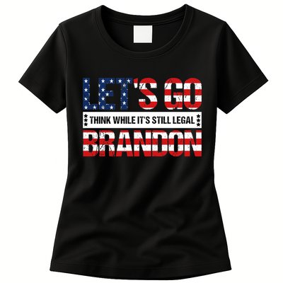 Let's Go Brandon Lets Go Brandon Lets Go Brandon Let's Go Brandon Womens T-Shirt
