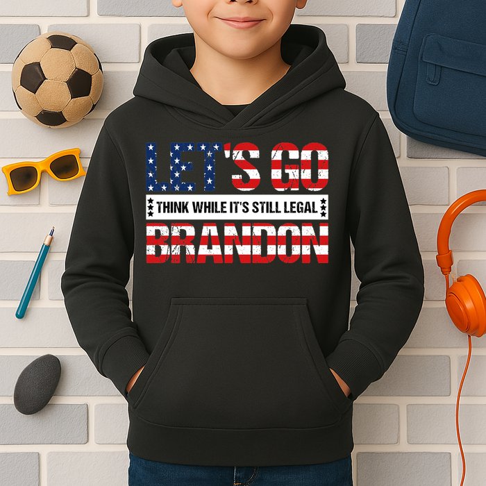 Let's Go Brandon Lets Go Brandon Lets Go Brandon Let's Go Brandon Kids Hoodie