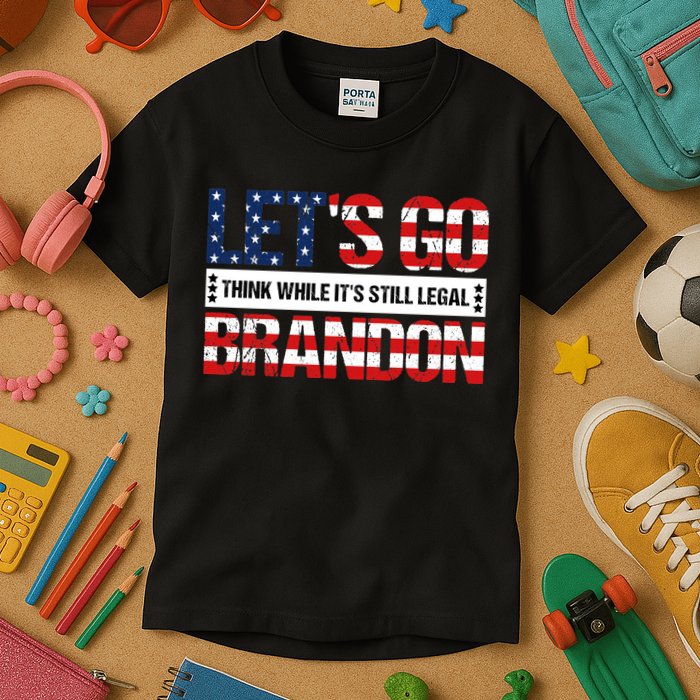 Let's Go Brandon Lets Go Brandon Lets Go Brandon Let's Go Brandon Kids T-Shirt
