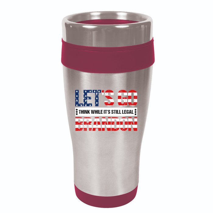 Let's Go Brandon Lets Go Brandon Lets Go Brandon Let's Go Brandon 16oz Travel Tumbler