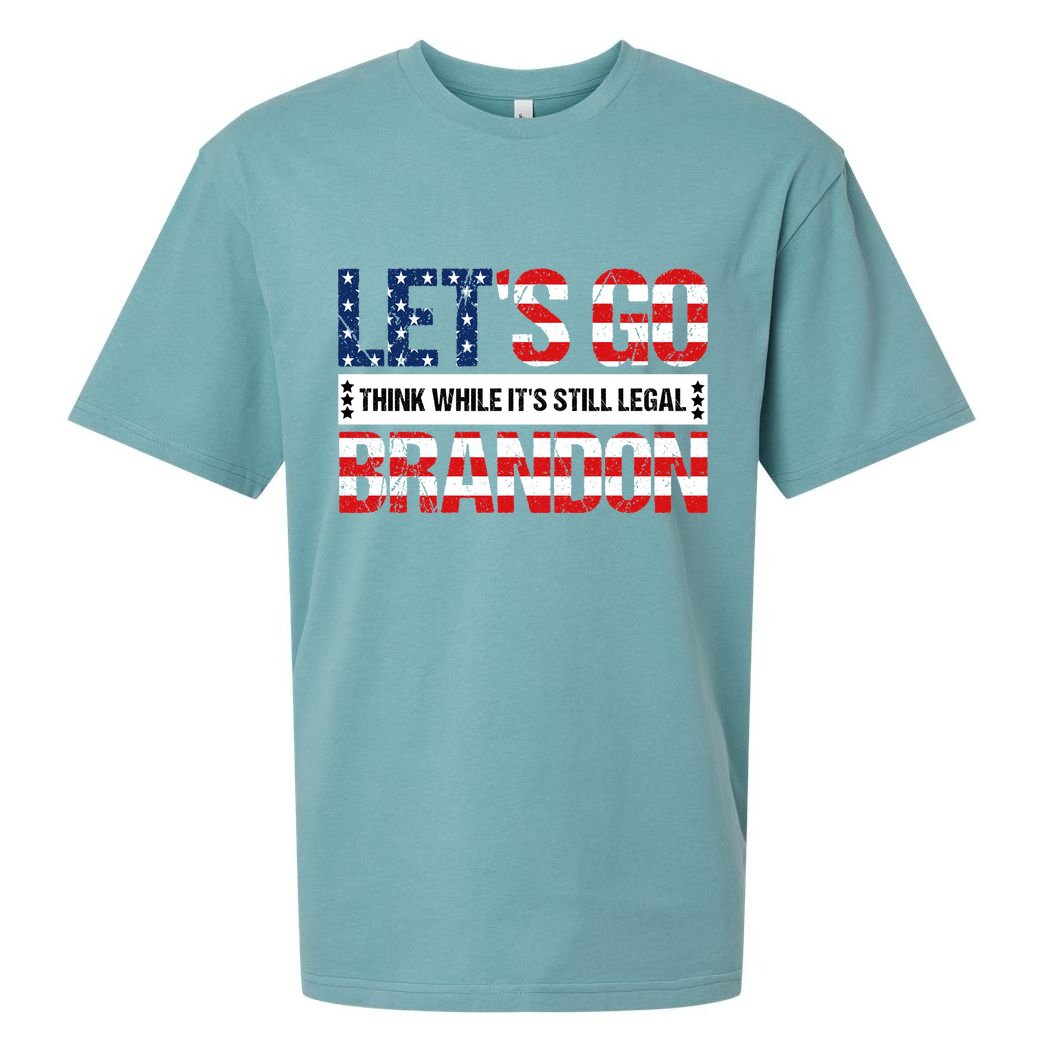 Let's Go Brandon Lets Go Brandon Lets Go Brandon Let's Go Brandon Sueded Cloud Jersey T-Shirt