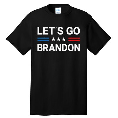 LetS Go Brandon Us Flag Tall T-Shirt