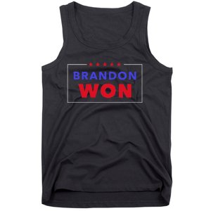 LetS Go Brandon Brandon Won Anti Trump Pro Biden President Tank Top