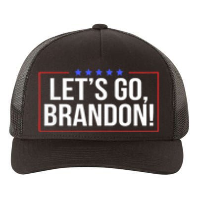 Lets Go Brandon Conservative Anti Liberal Pocket Design Yupoong Adult 5-Panel Trucker Hat