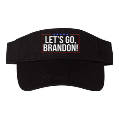 Lets Go Brandon Conservative Anti Liberal Pocket Design Valucap Bio-Washed Visor