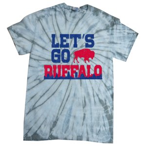 Lets Go Buffalo New York Buffalo Sports Fan Buffalo Tie-Dye T-Shirt