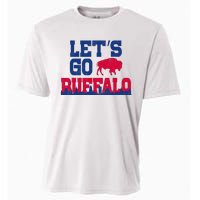 Lets Go Buffalo New York Buffalo Sports Fan Buffalo Cooling Performance Crew T-Shirt