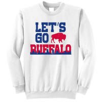 Lets Go Buffalo New York Buffalo Sports Fan Buffalo Sweatshirt