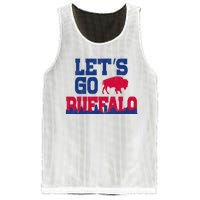 Lets Go Buffalo New York Buffalo Sports Fan Buffalo Mesh Reversible Basketball Jersey Tank