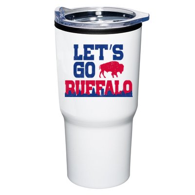 Lets Go Buffalo New York Buffalo Sports Fan Buffalo Tumbler