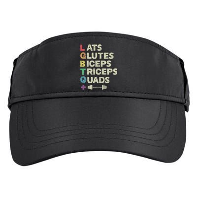 Lats Glutes Biceps Triceps Quads Lgbt Adult Drive Performance Visor