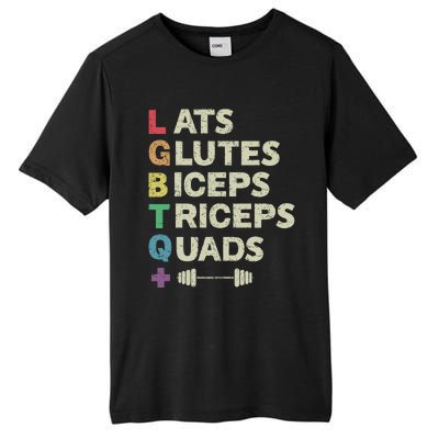 Lats Glutes Biceps Triceps Quads Lgbt Tall Fusion ChromaSoft Performance T-Shirt