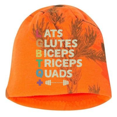 Lats Glutes Biceps Triceps Quads Lgbt Kati - Camo Knit Beanie