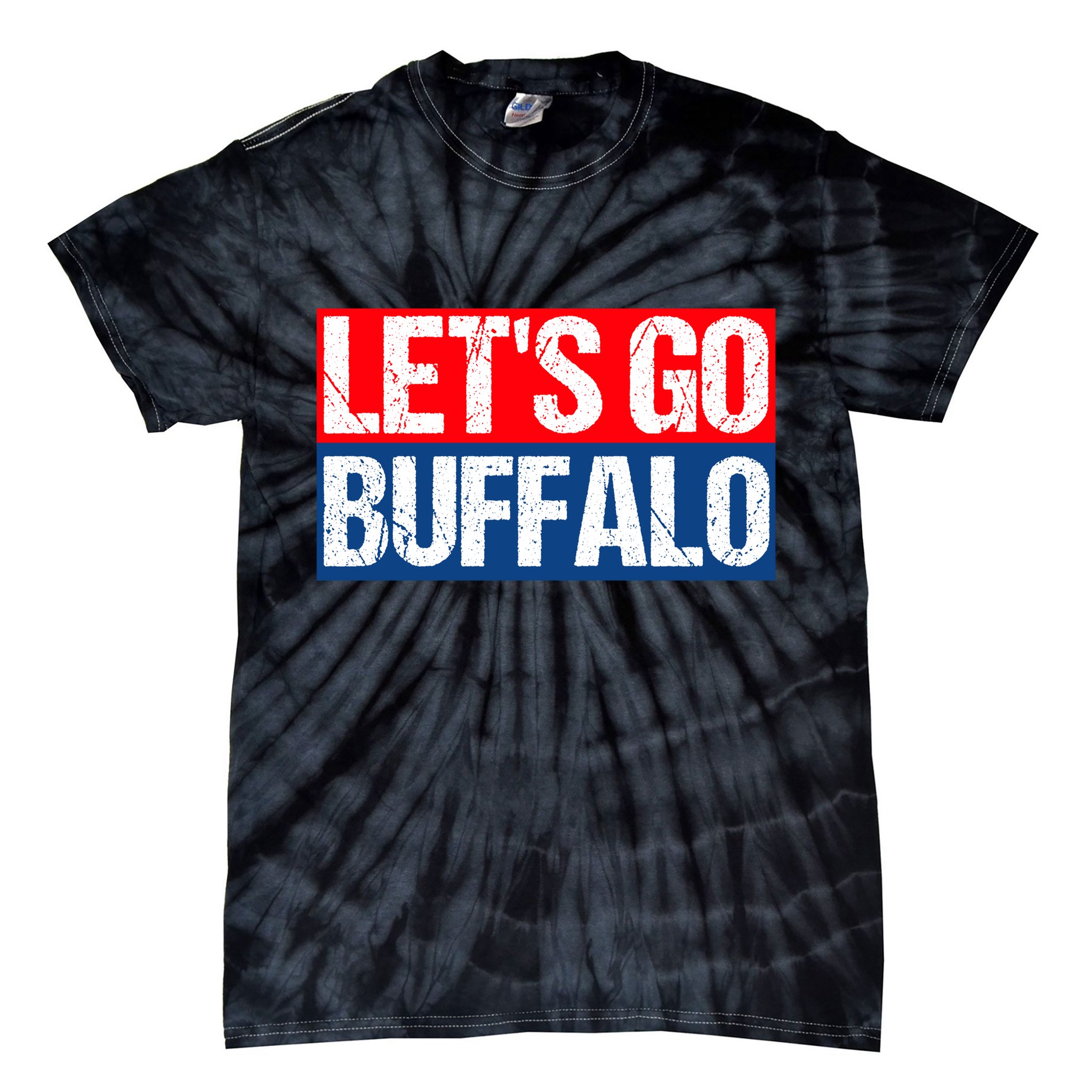Let's Go Buffalo Tie-Dye T-Shirt