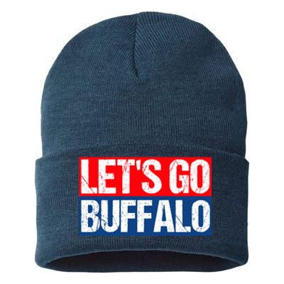 Let's Go Buffalo Sustainable Knit Beanie