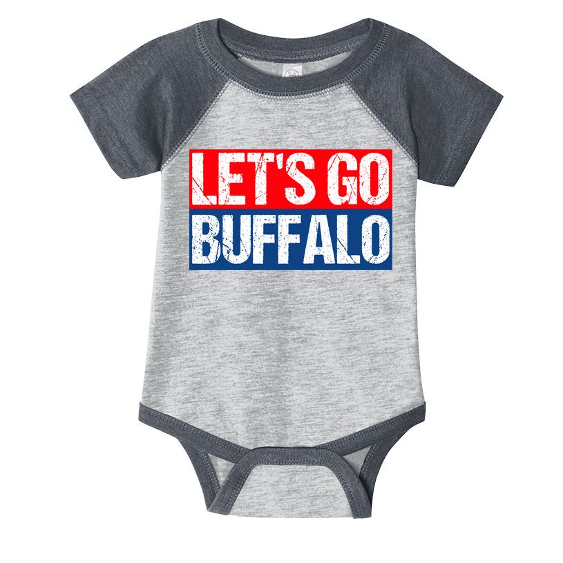 Let's Go Buffalo Infant Baby Jersey Bodysuit