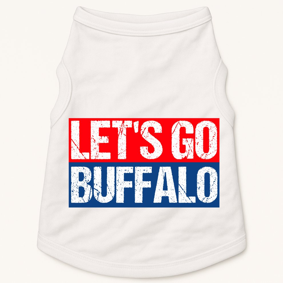 Let's Go Buffalo Doggie Tank