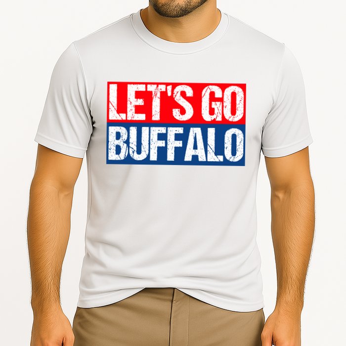 Let's Go Buffalo Cooling Performance Crew T-Shirt