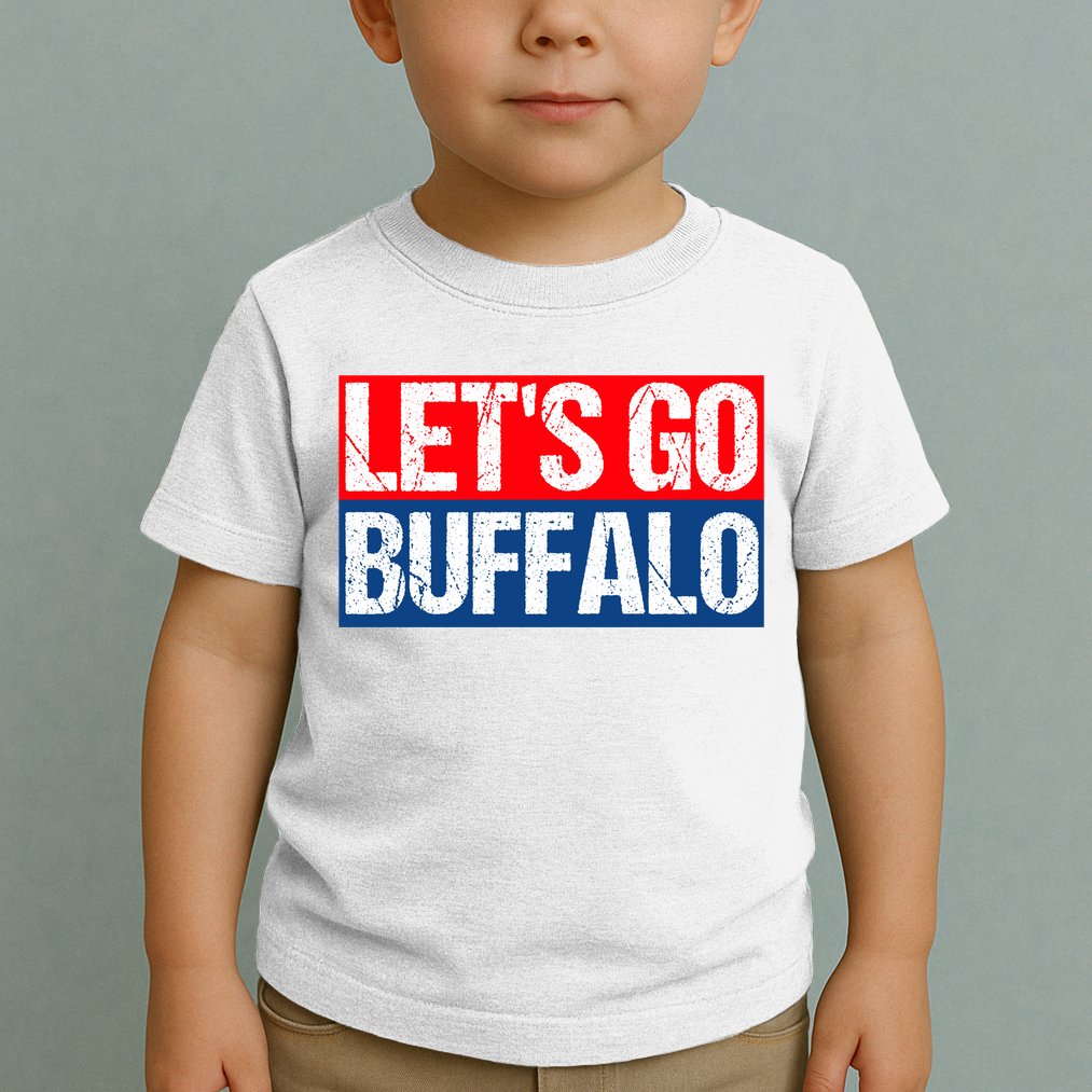 Let's Go Buffalo Toddler T-Shirt
