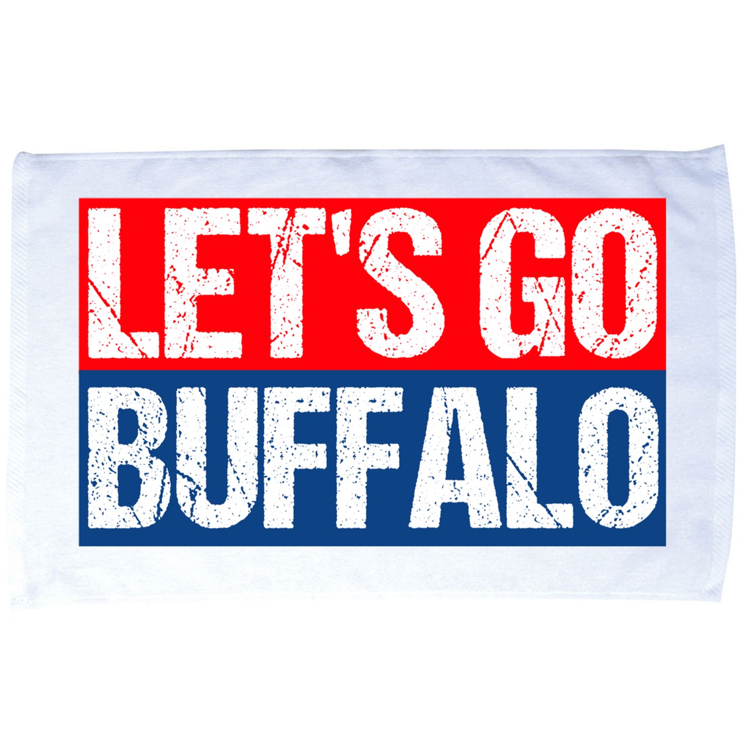 Let's Go Buffalo Microfiber Hand Towel