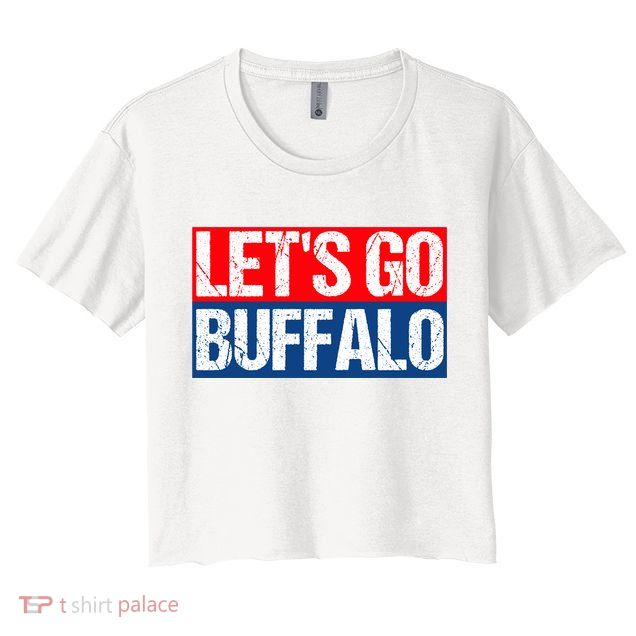 Let's Go Buffalo Crop Top