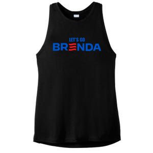 LetS Go Brenda Kamala 2024 Ladies PosiCharge Tri-Blend Wicking Tank