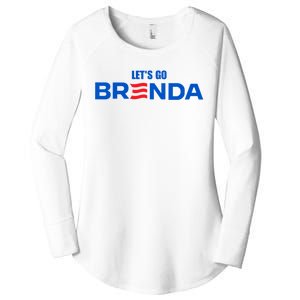 LetS Go Brenda Kamala 2024 Women's Perfect Tri Tunic Long Sleeve Shirt