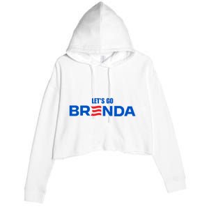 LetS Go Brenda Kamala 2024 Crop Fleece Hoodie