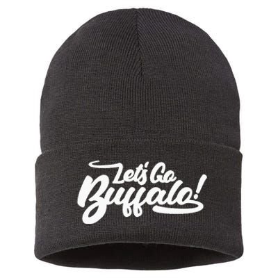 Let's Go Buffalo Sustainable Knit Beanie