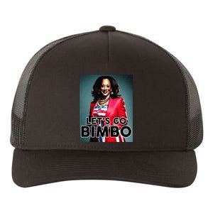 Lets Go Bimbo Funny Antti Kamala Harris Yupoong Adult 5-Panel Trucker Hat