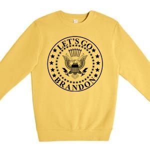 Let's Go Brandon American Seal Premium Crewneck Sweatshirt