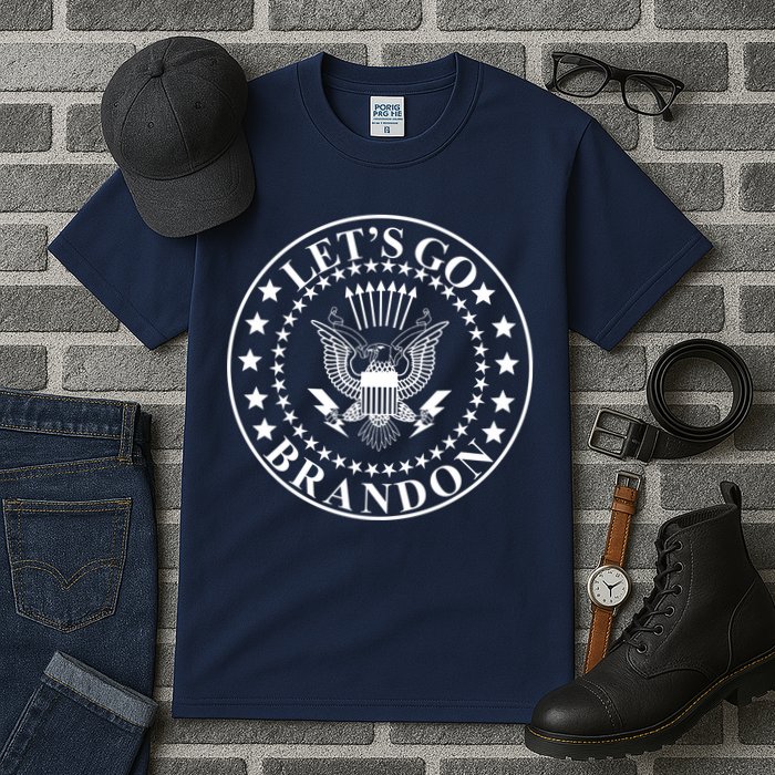 Let's Go Brandon American Seal Tall T-Shirt