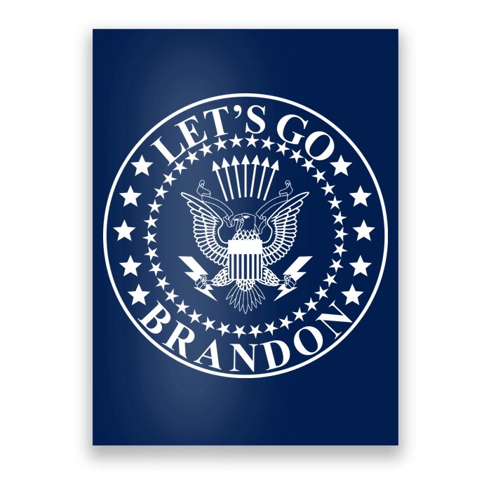 Let's Go Brandon American Seal Poster