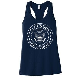 Let's Go Brandon American Seal Women's Racerback Tank