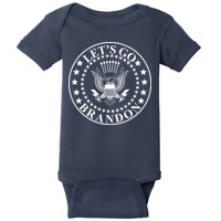 Let's Go Brandon American Seal Baby Bodysuit