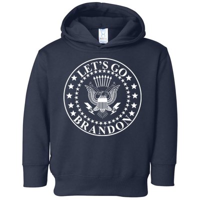 Let's Go Brandon American Seal Toddler Hoodie