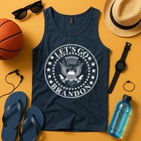 Let's Go Brandon American Seal Tank Top