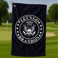 Let's Go Brandon American Seal Golf Towel