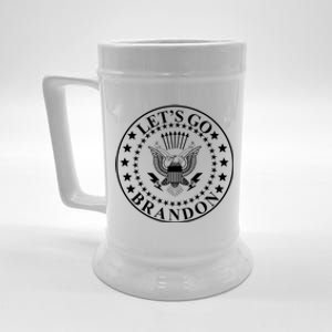 Let's Go Brandon American Seal Beer Stein