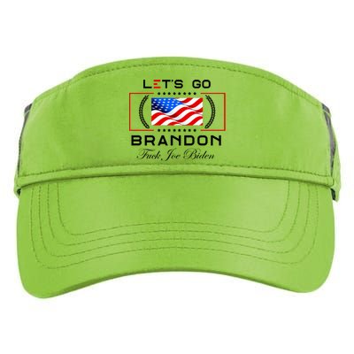 Lets Go Brandon F Joe Biden USA Flag LGBFJB LGB FJB Adult Drive Performance Visor