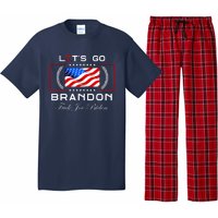 Lets Go Brandon F Joe Biden USA Flag LGBFJB LGB FJB Pajama Set