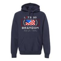 Lets Go Brandon F Joe Biden USA Flag LGBFJB LGB FJB Premium Hoodie