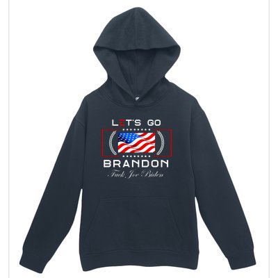 Lets Go Brandon F Joe Biden USA Flag LGBFJB LGB FJB Urban Pullover Hoodie