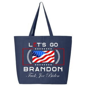 Lets Go Brandon F Joe Biden USA Flag LGBFJB LGB FJB 25L Jumbo Tote