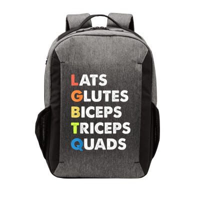 Lats Glutes Biceps Triceps Quads Funny Lgbtq Vector Backpack