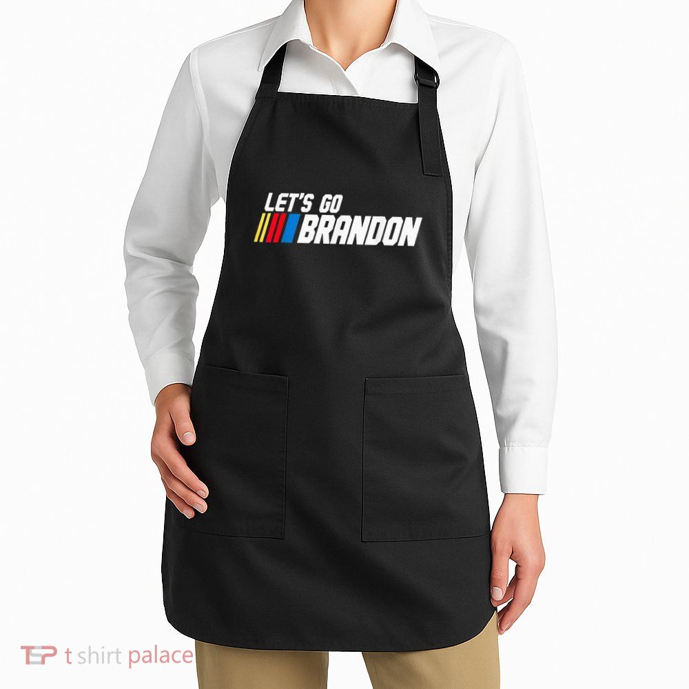 LetS Go Braden Brandon Us Flag Funny Trendy Sarcastic Apron