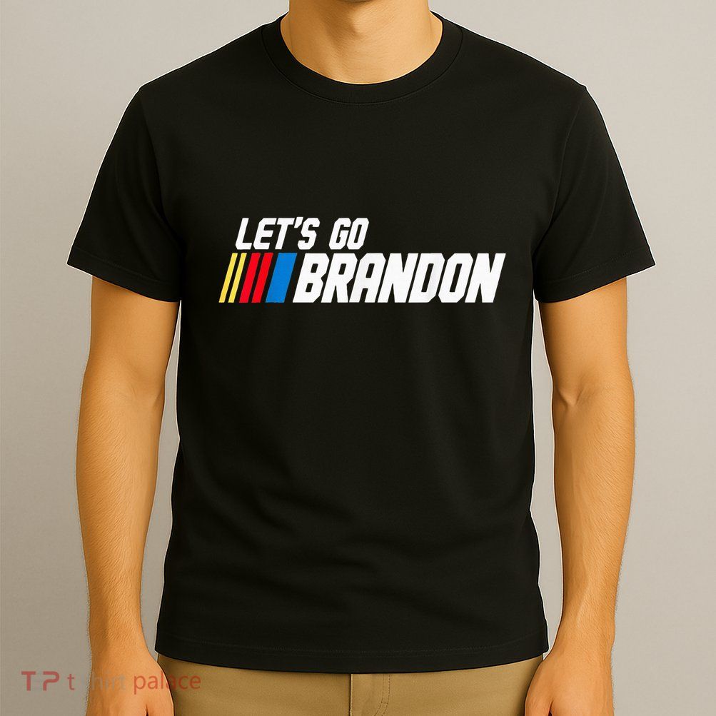LetS Go Braden Brandon Us Flag Funny Trendy Sarcastic T-Shirt
