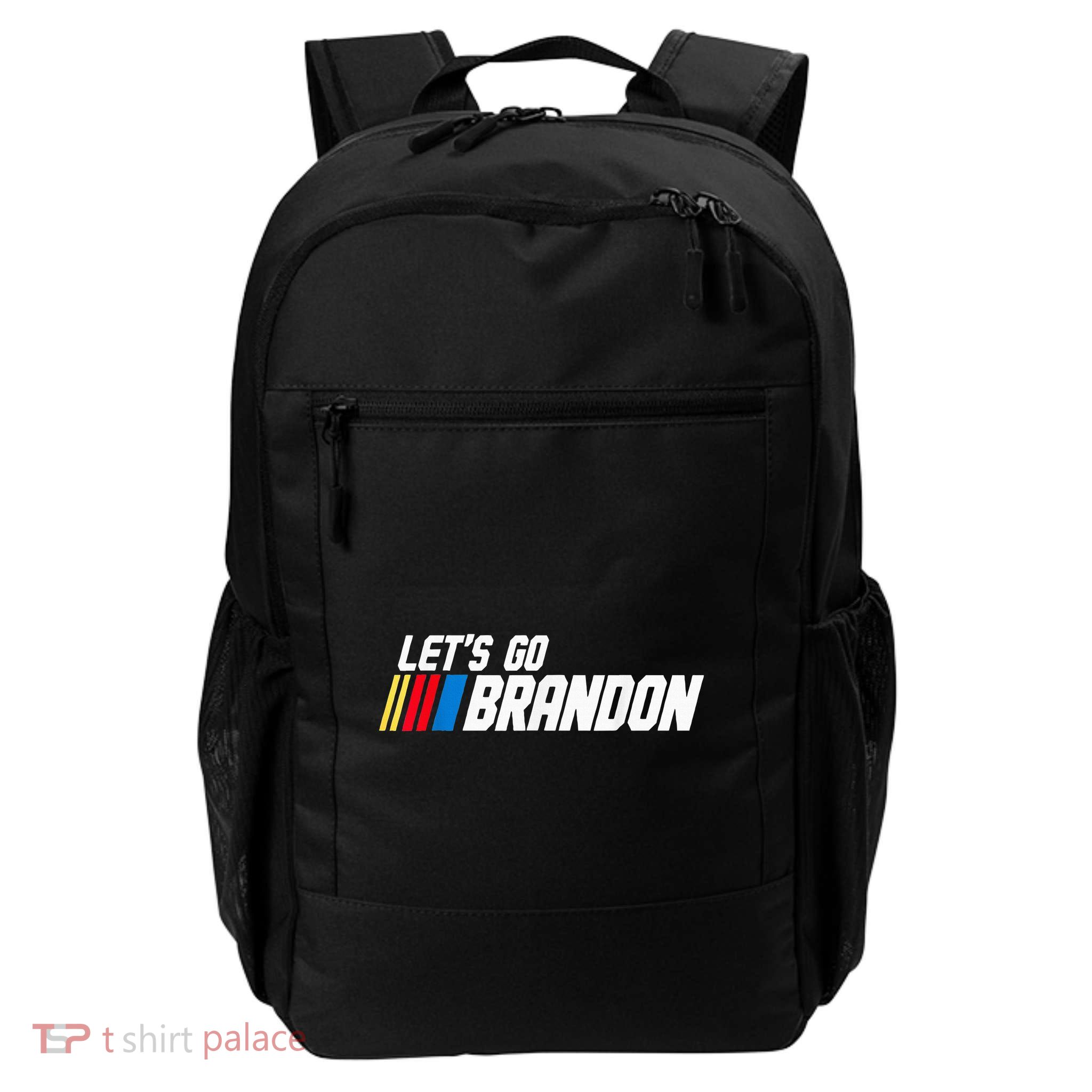 LetS Go Braden Brandon Us Flag Funny Trendy Sarcastic Backpack