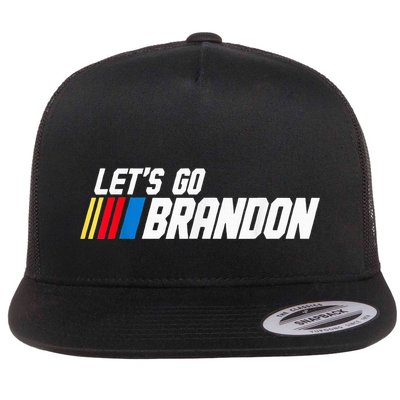 LetS Go Braden Brandon Us Flag Funny Trendy Sarcastic Flatbill Hat